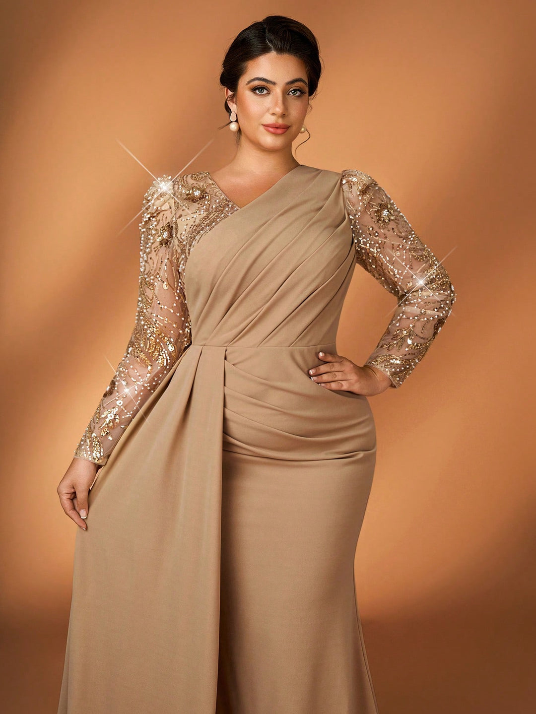 Rochie SHEIN, auriu