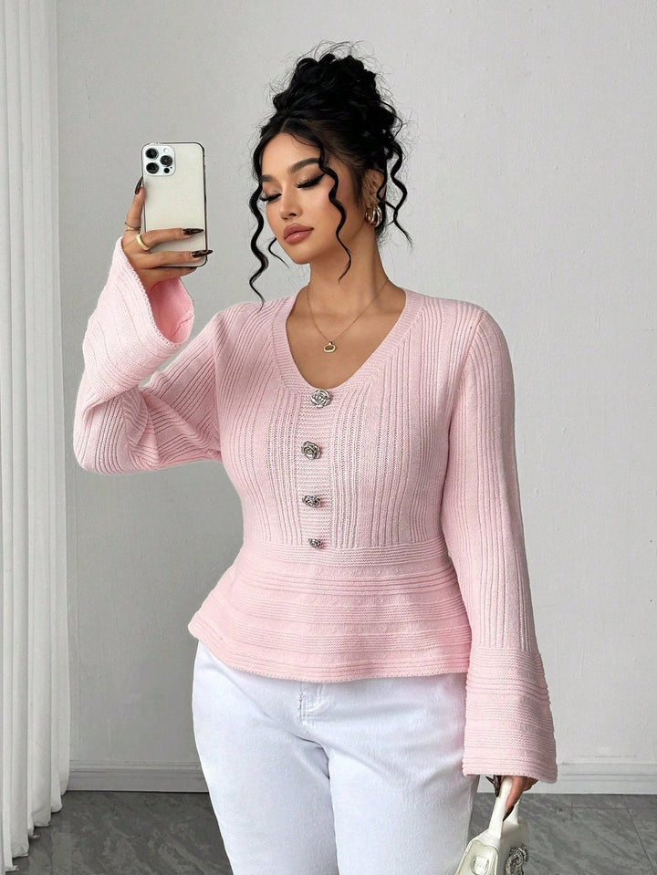 Pulover SHEIN, roz