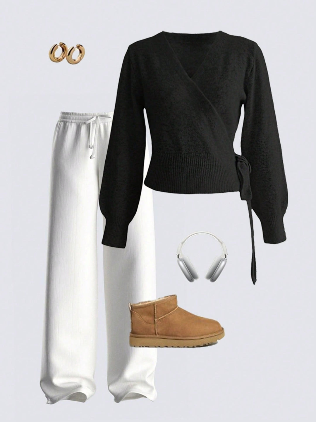 Pulover SHEIN, negru