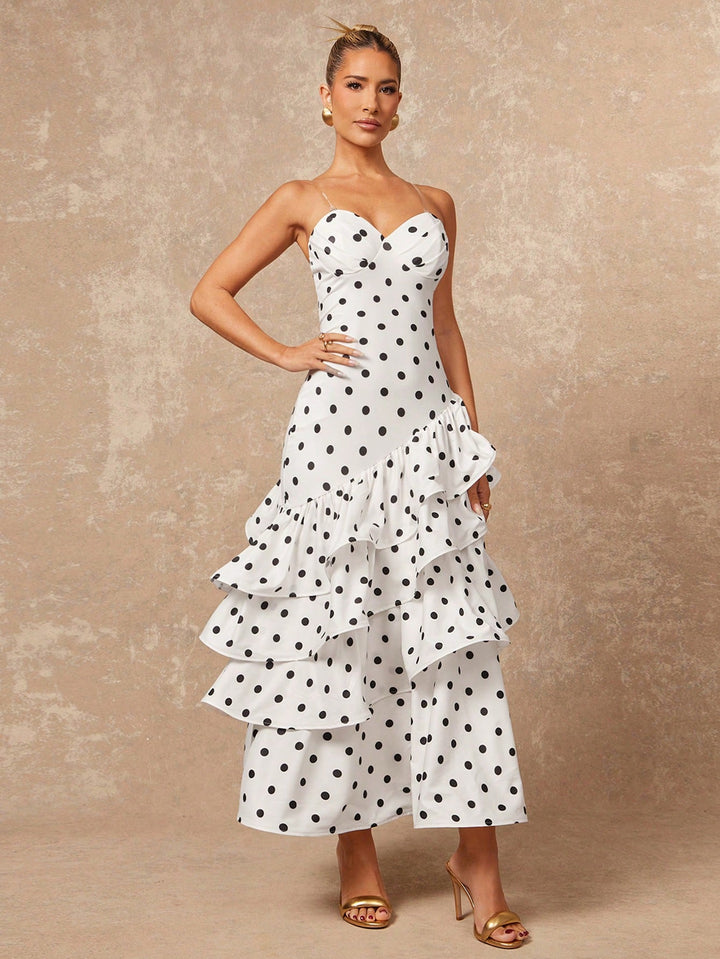 Rochie maxi SHEIN, bej