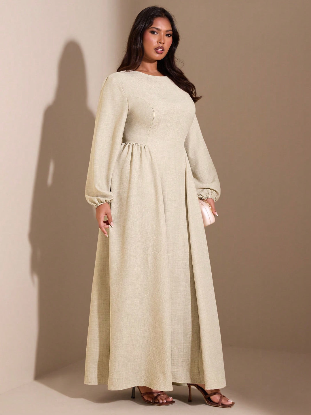 Rochie SHEIN, kaki