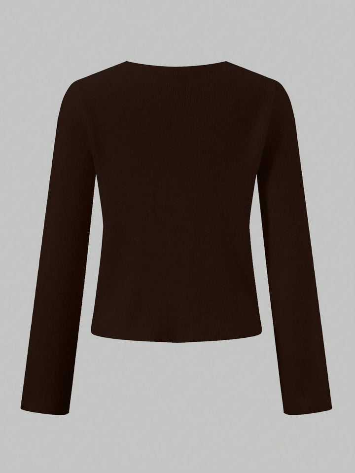 SHEIN kardigán, barna