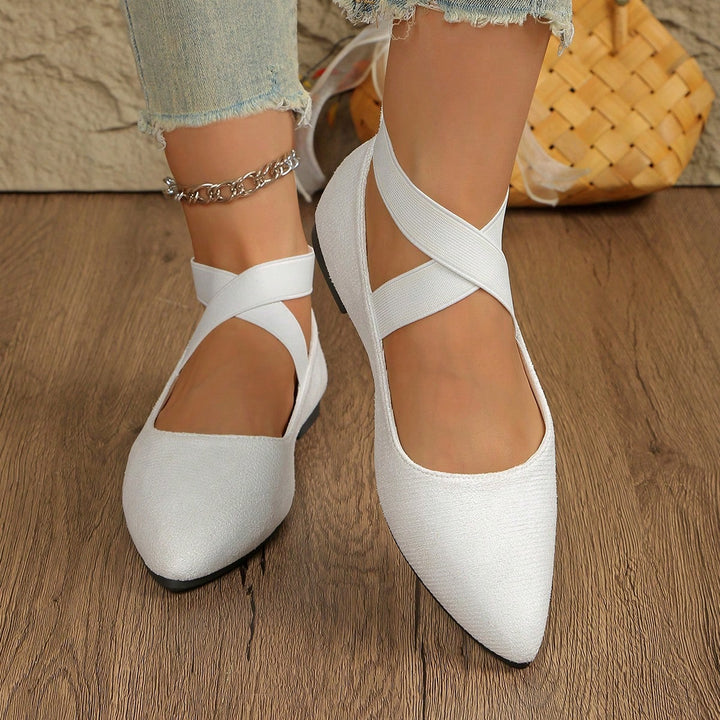 SHEIN balerina, fehér