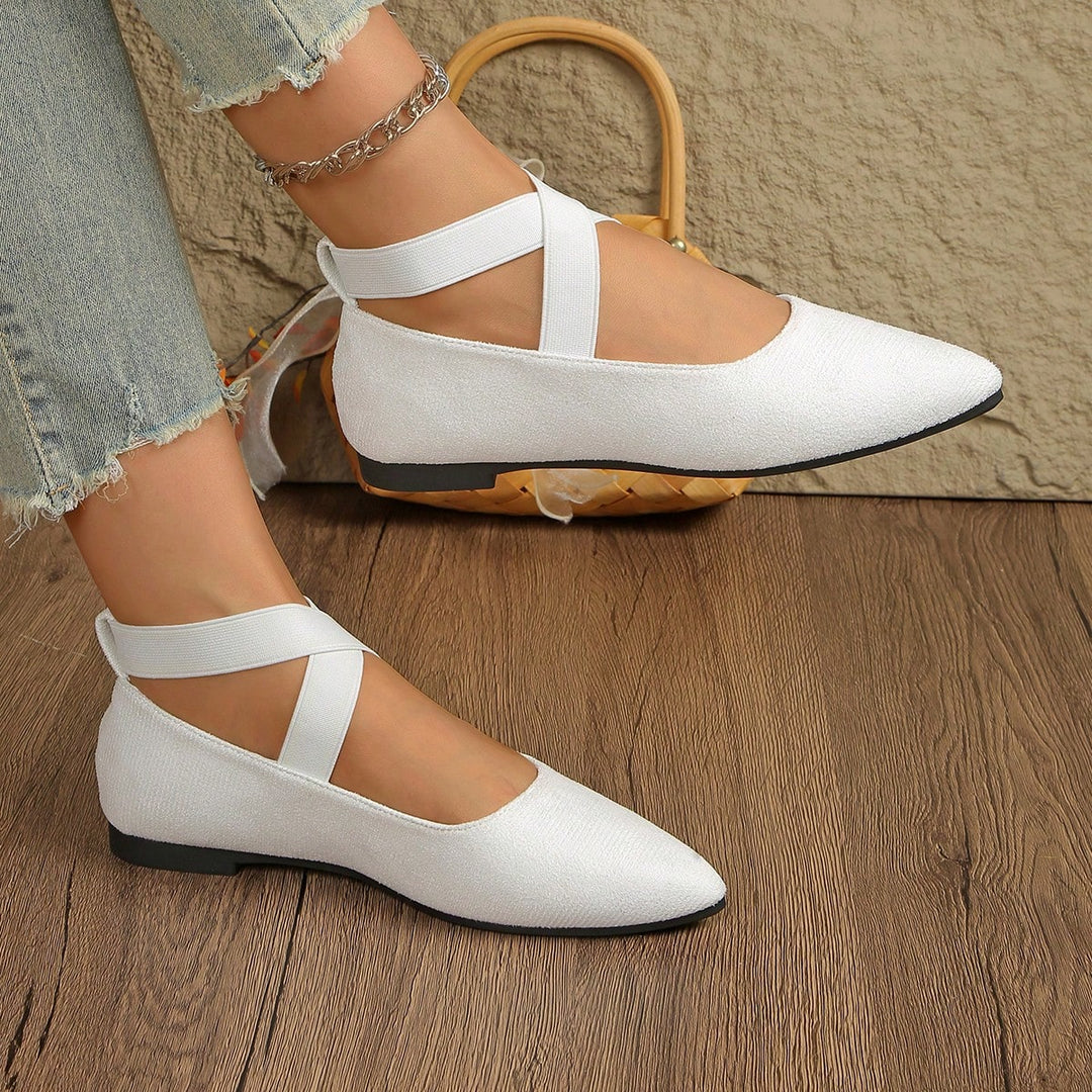 SHEIN balerina, fehér