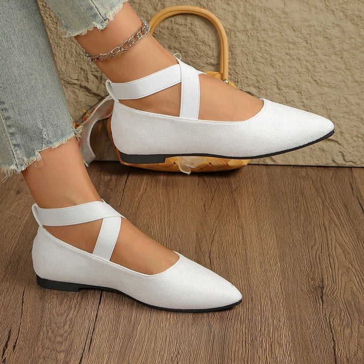 SHEIN balerina, fehér