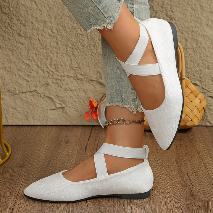 SHEIN balerina, fehér