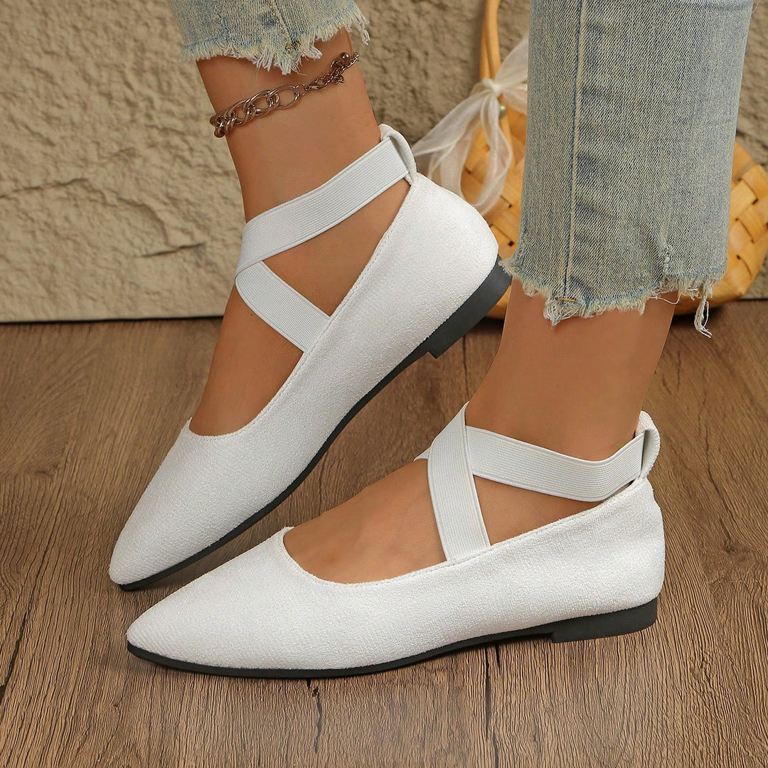 SHEIN balerina, fehér