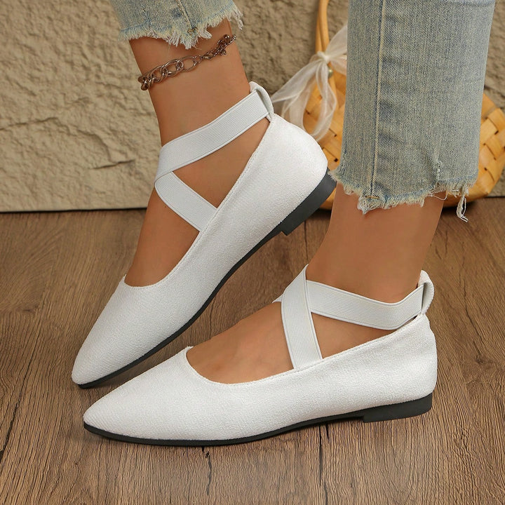 SHEIN balerina, fehér