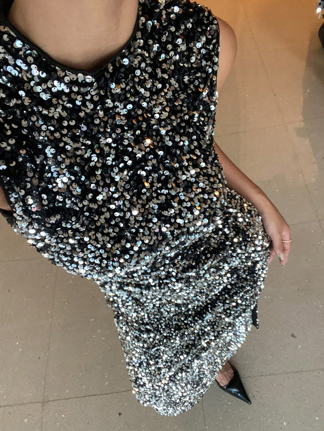 Rochie de ocazie SHEIN, negru