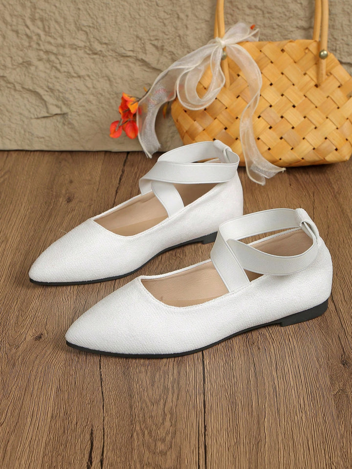 SHEIN balerina, fehér
