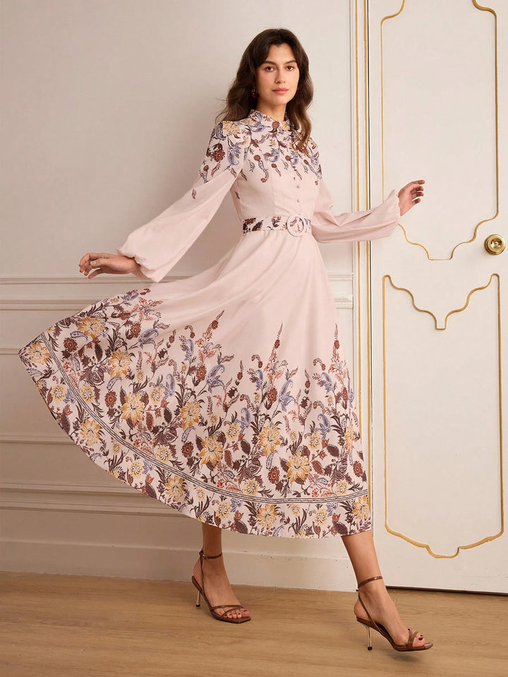 Rochie maxi SHEIN, mix culori