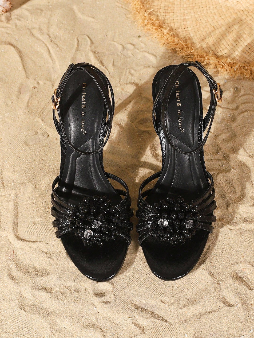 Sandale SHEIN, negru