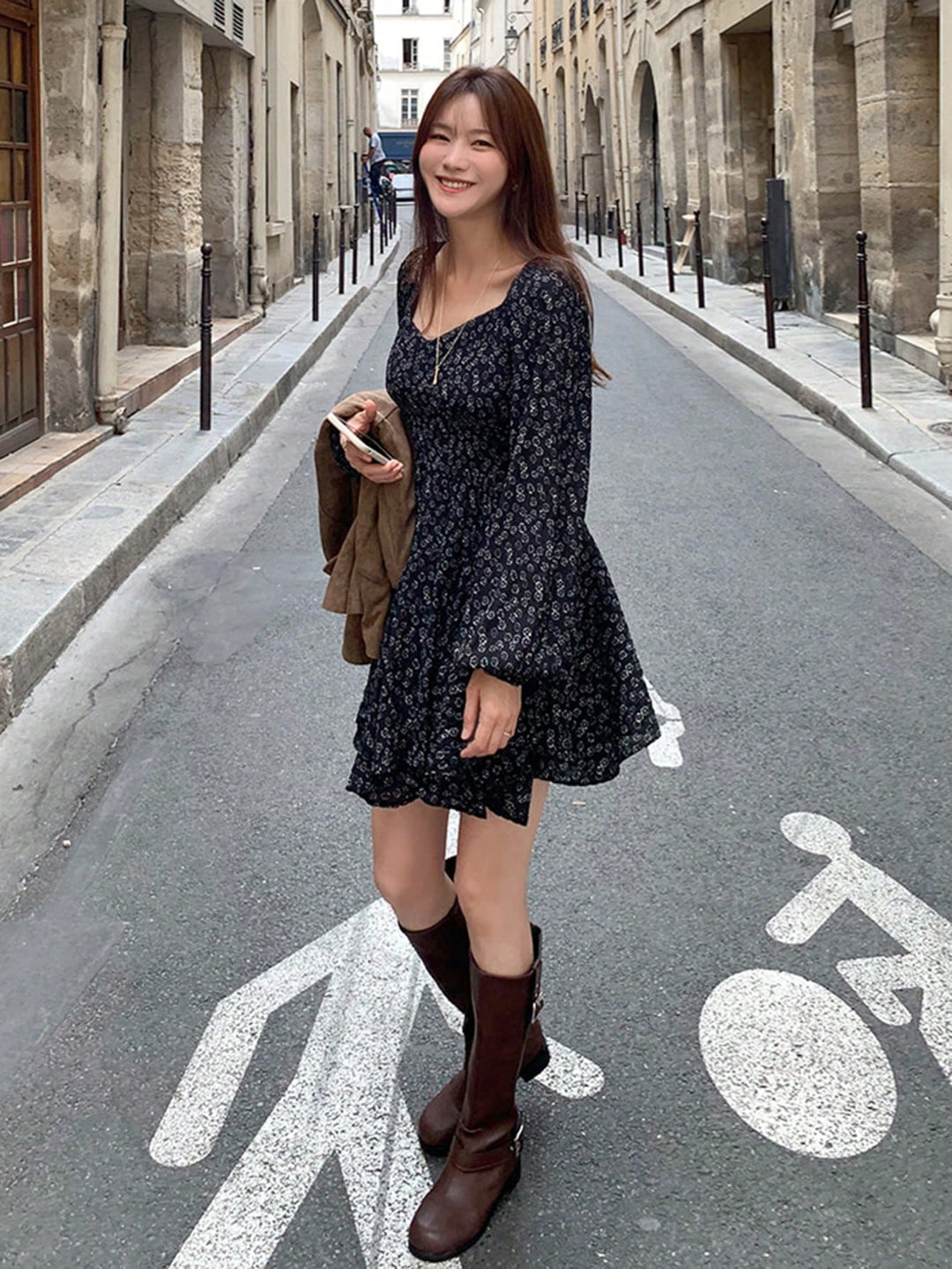 Rochie scurtă SHEIN, negru