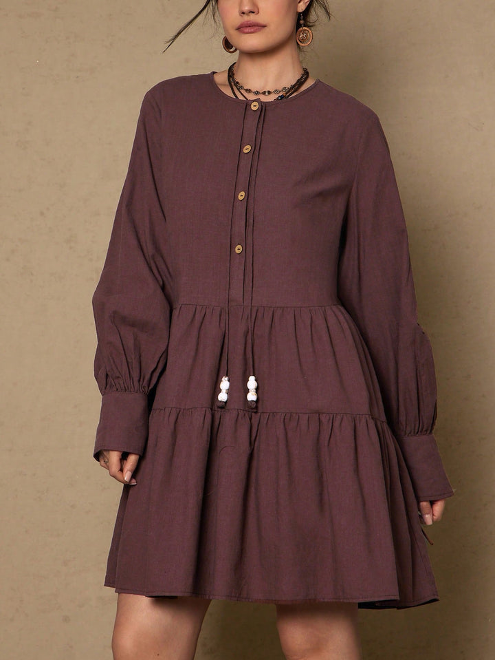 Rochie SHEIN, maro