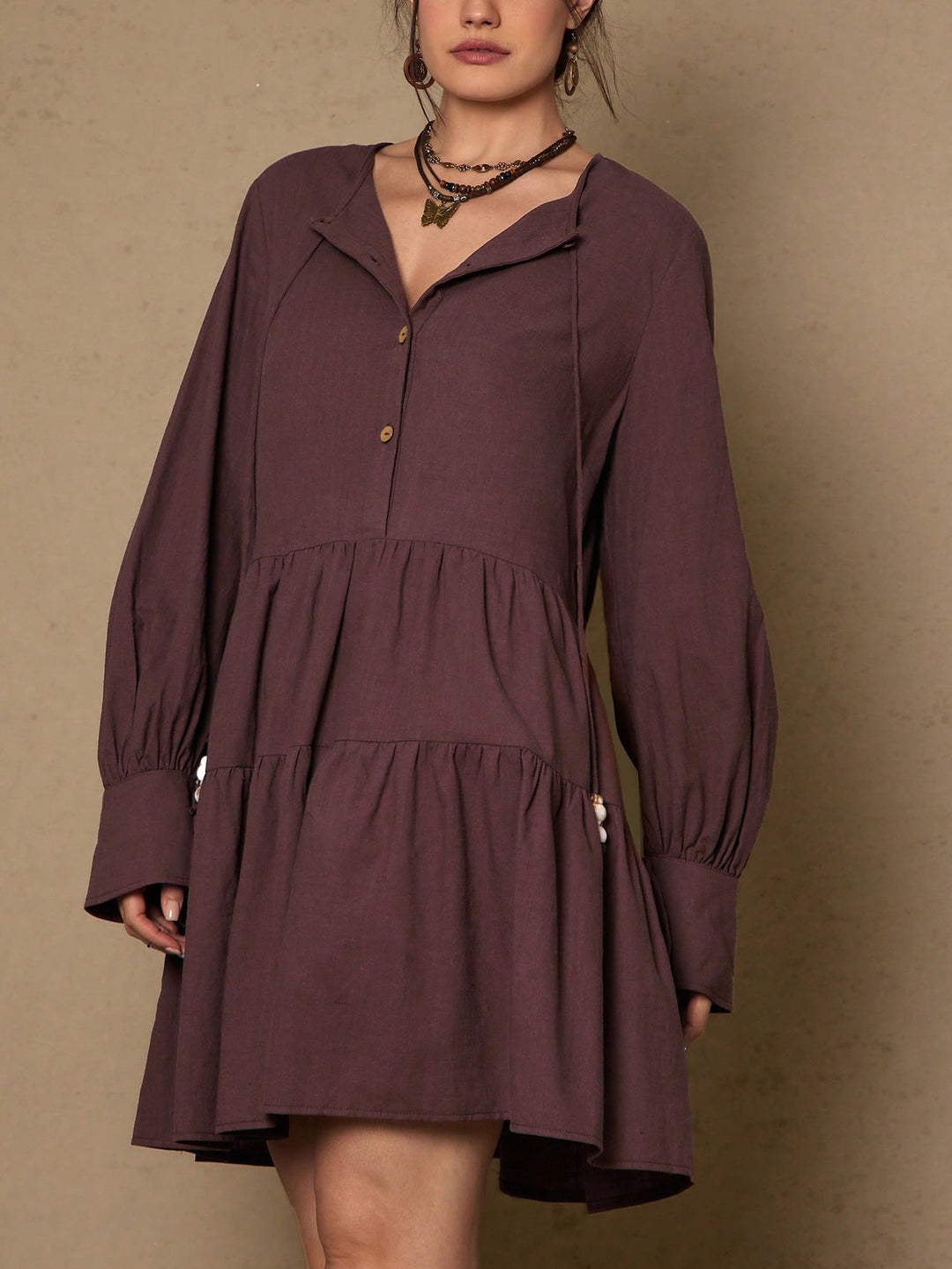 Rochie SHEIN, maro