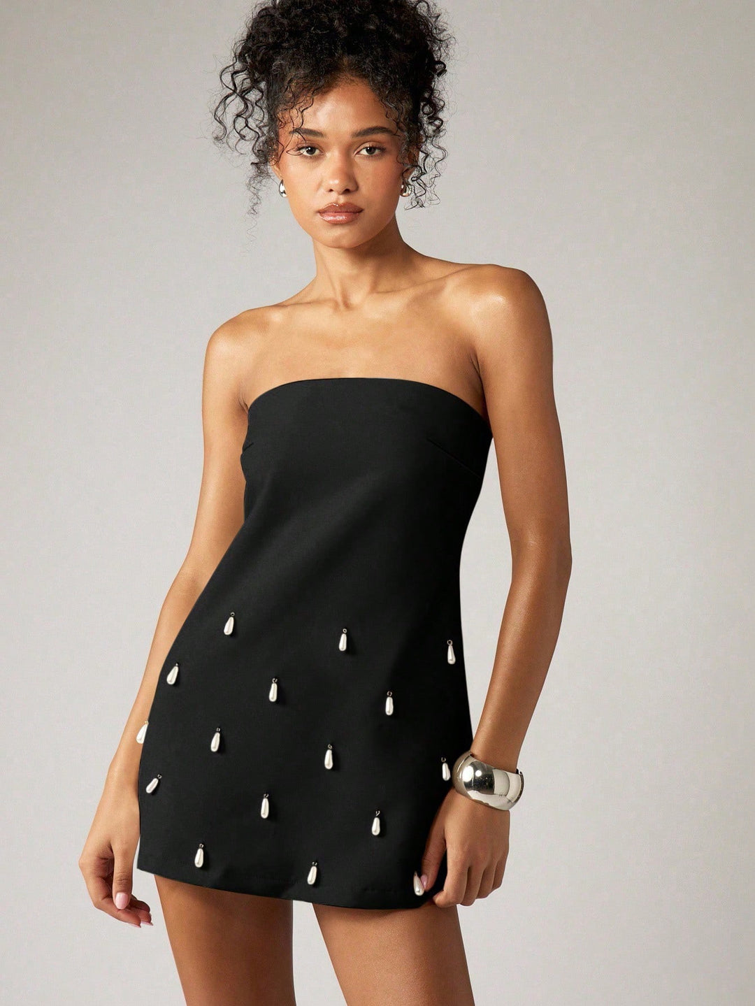 Top SHEIN, negru
