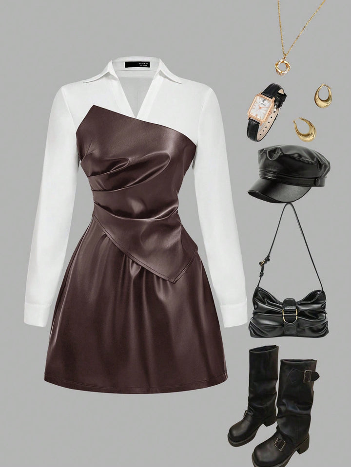 Rochie SHEIN, maro