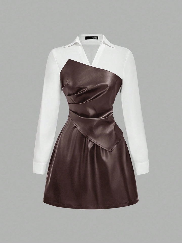 Rochie SHEIN, maro