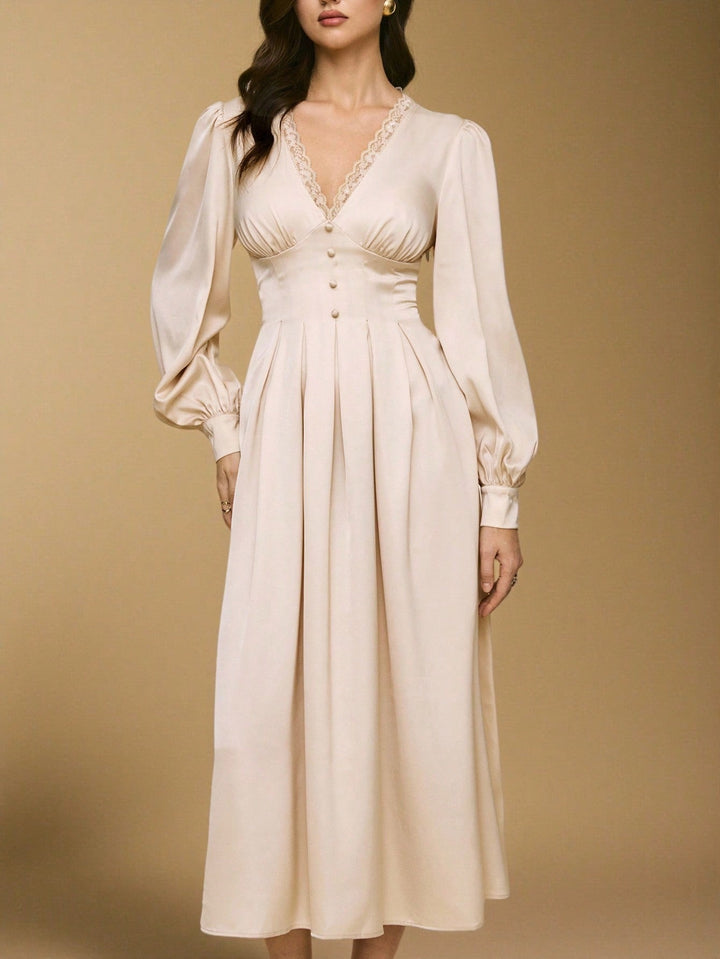 Rochie maxi SHEIN, portocaliu