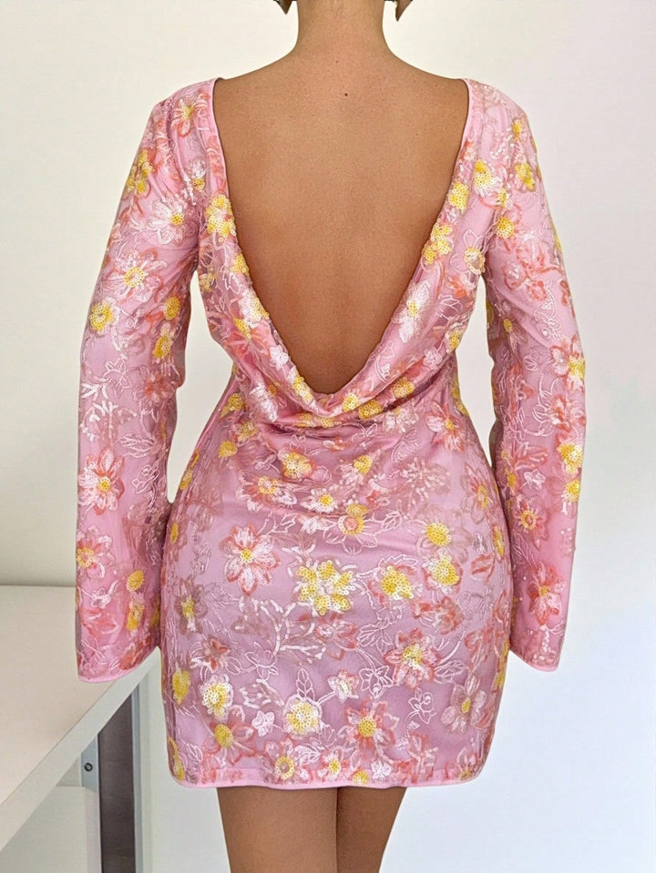 Rochie mini SHEIN, roz