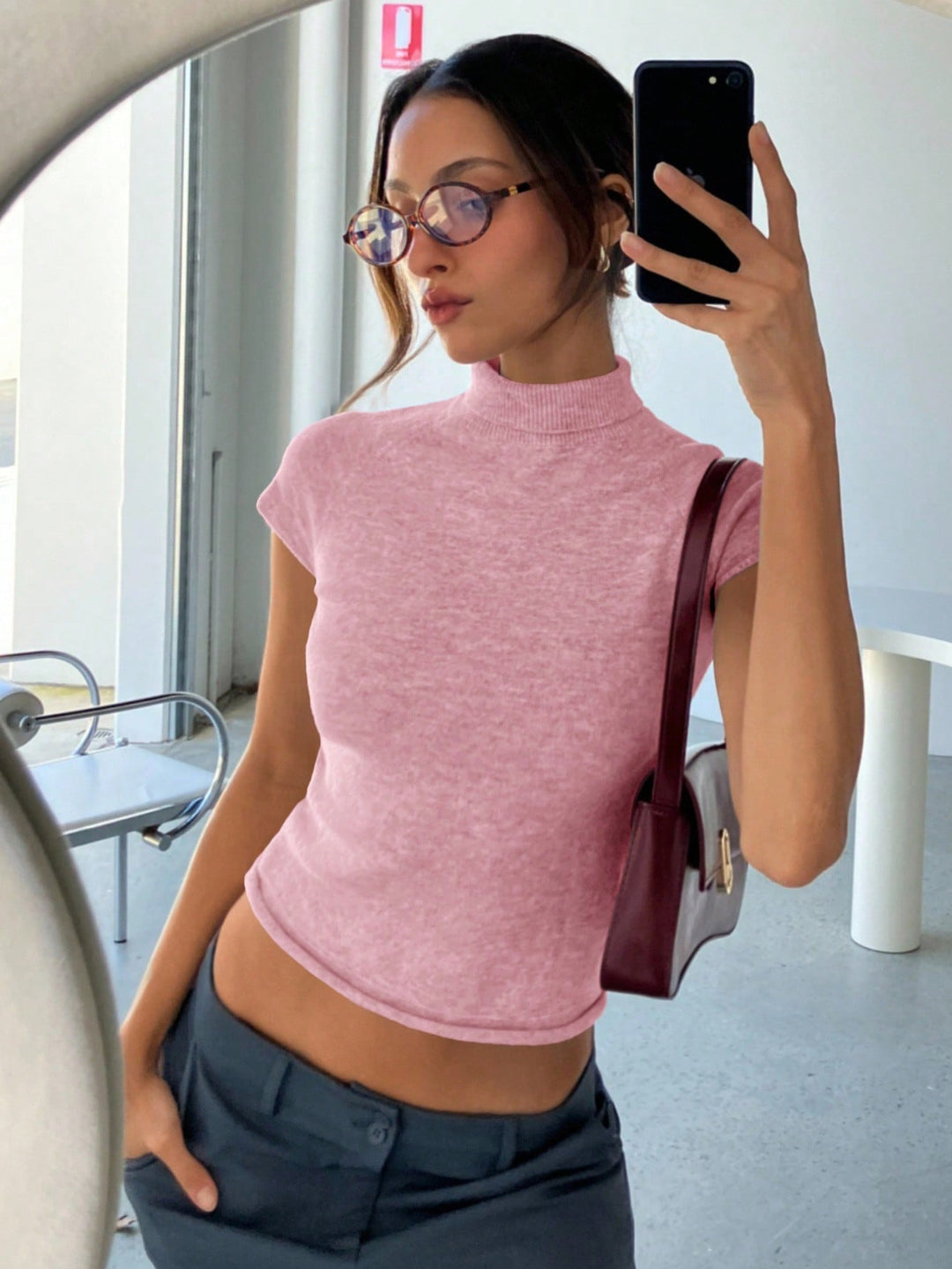Pulover SHEIN, roz