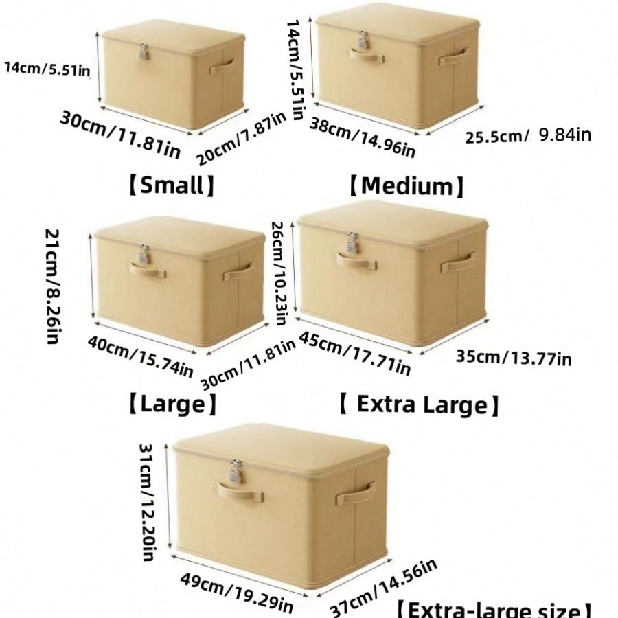 Cutie de depozitare SHEIN, bej