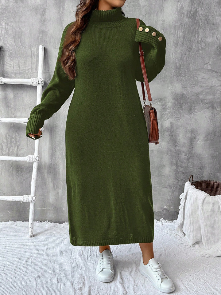 SHEIN maxi ruha, zöld