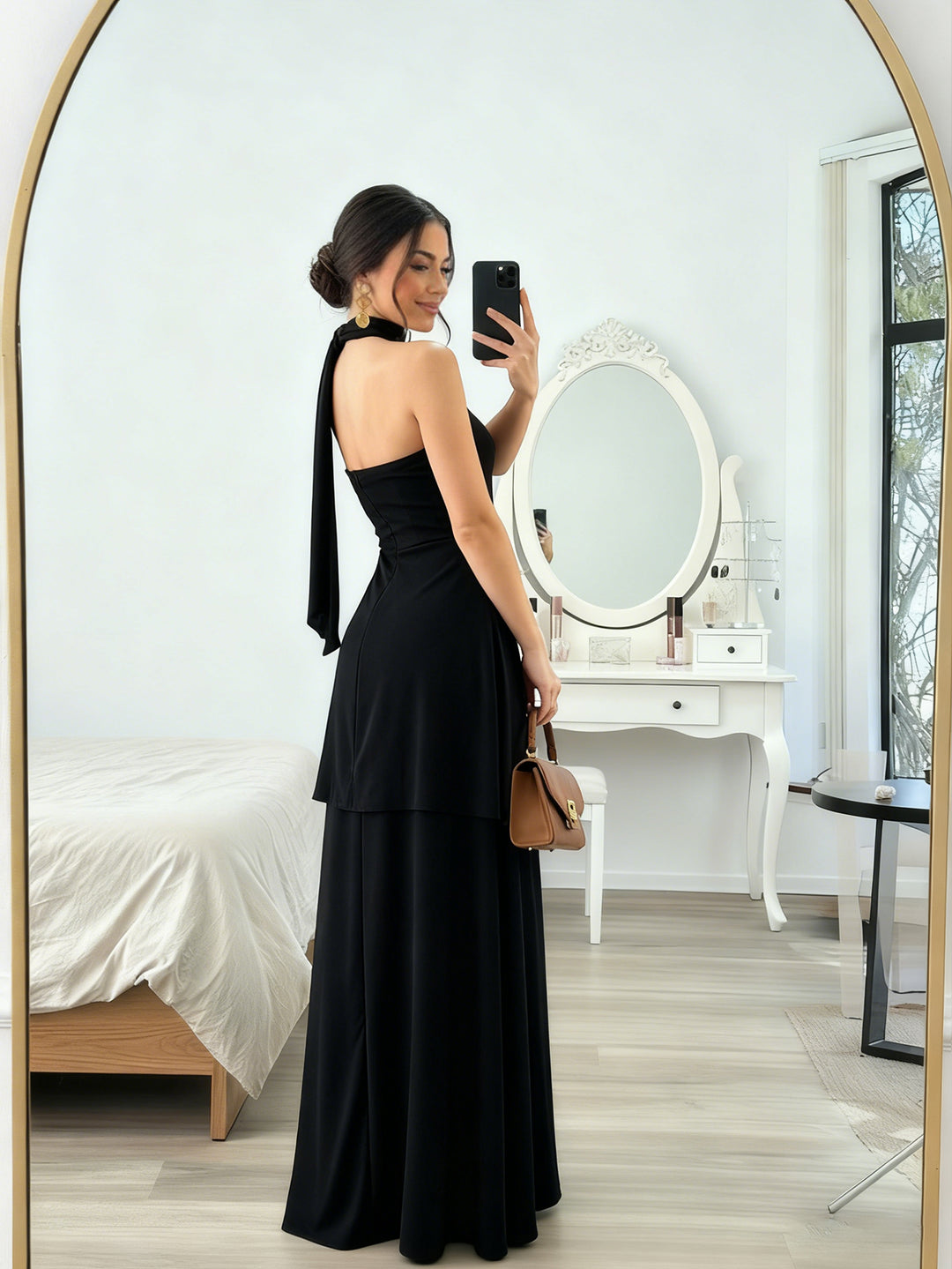 Rochie maxi SHEIN, negru