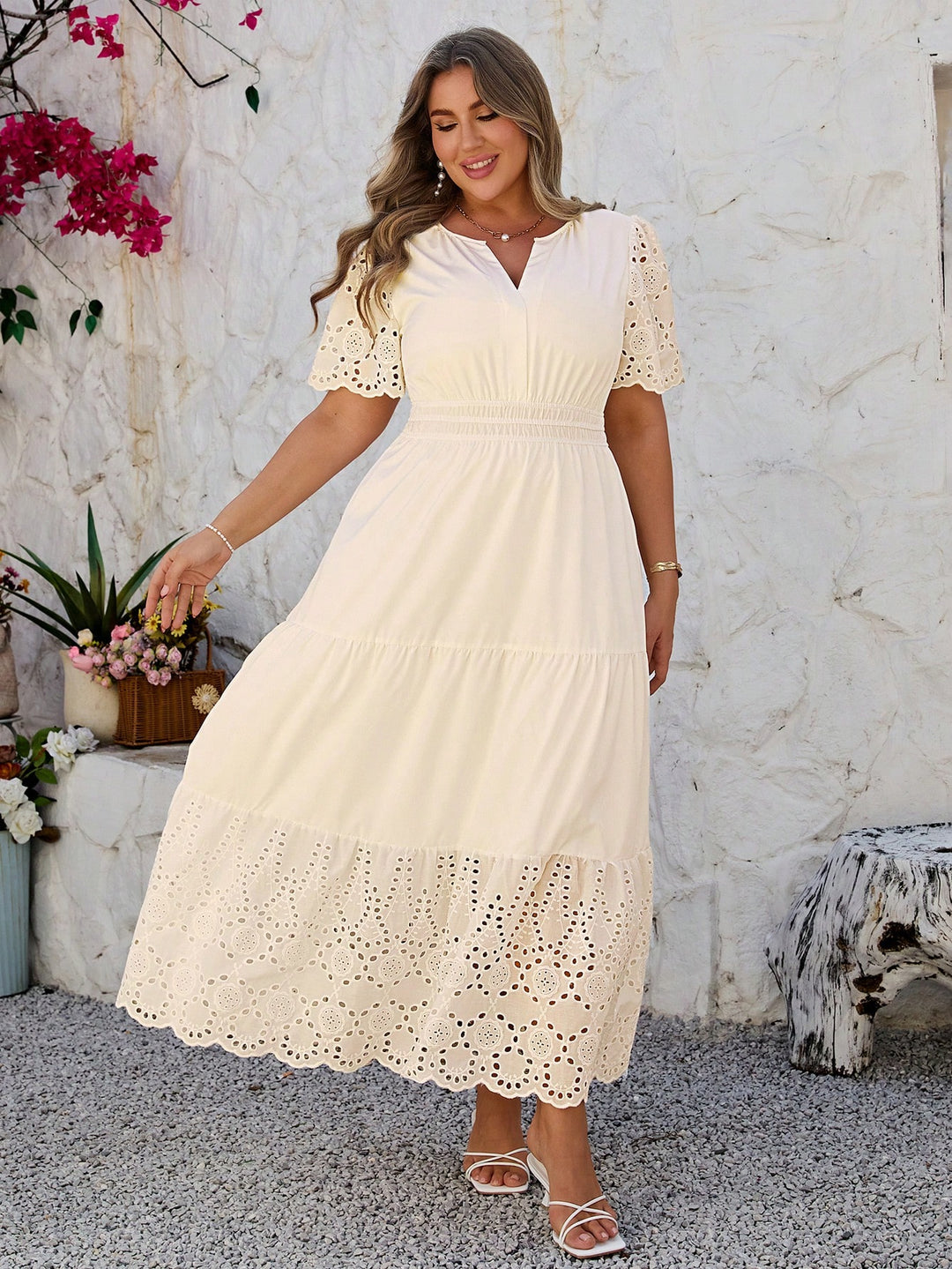 Rochie SHEIN, bej
