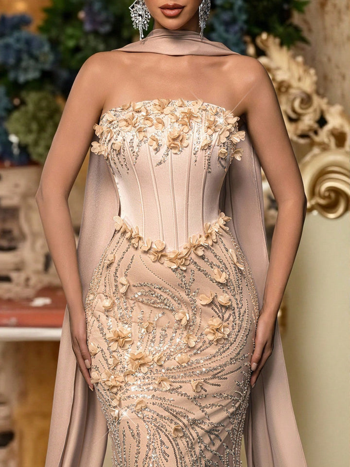 Rochie SHEIN, auriu