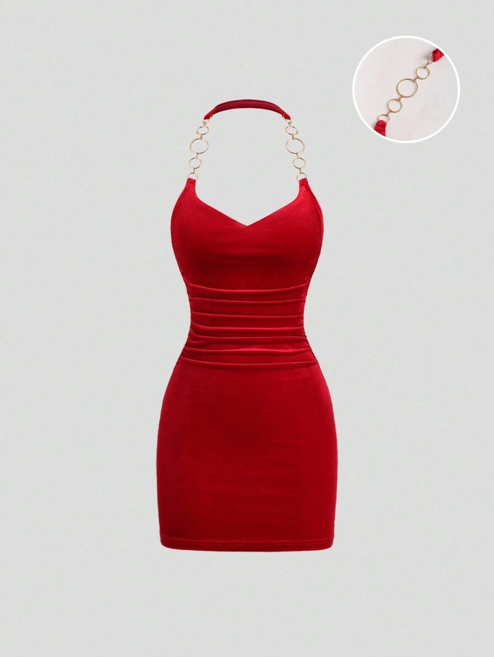 Rochie mini Shein, roșu