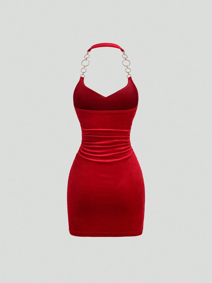 Rochie mini Shein, roșu
