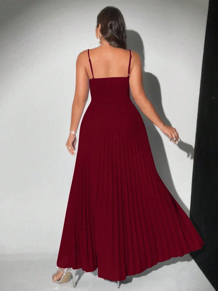 Rochie maxi SHEIN, vișiniu
