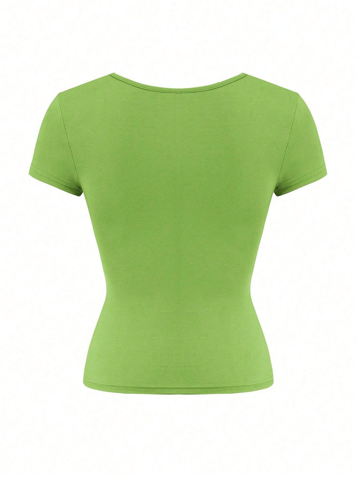 Tricou SHEIN, verde