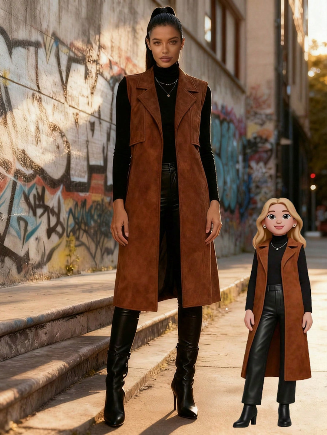 Trench SHEIN, maro