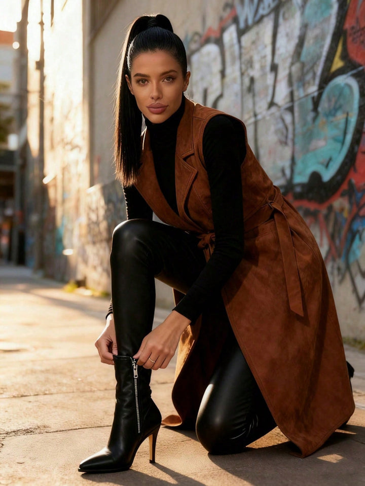 Trench SHEIN, maro