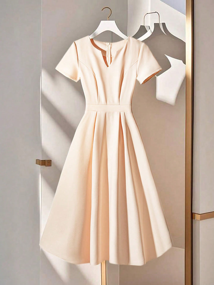 Rochie midi SHEIN, bej