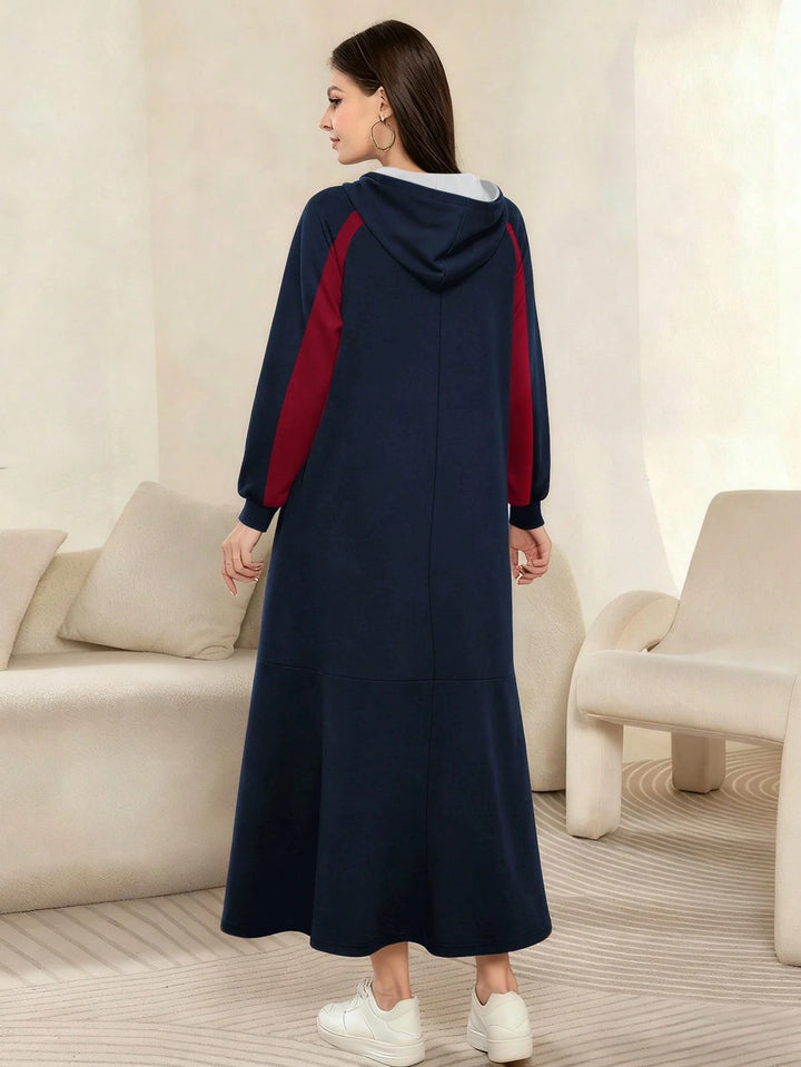 Rochie tip hanorac SHEIN, bleumarin