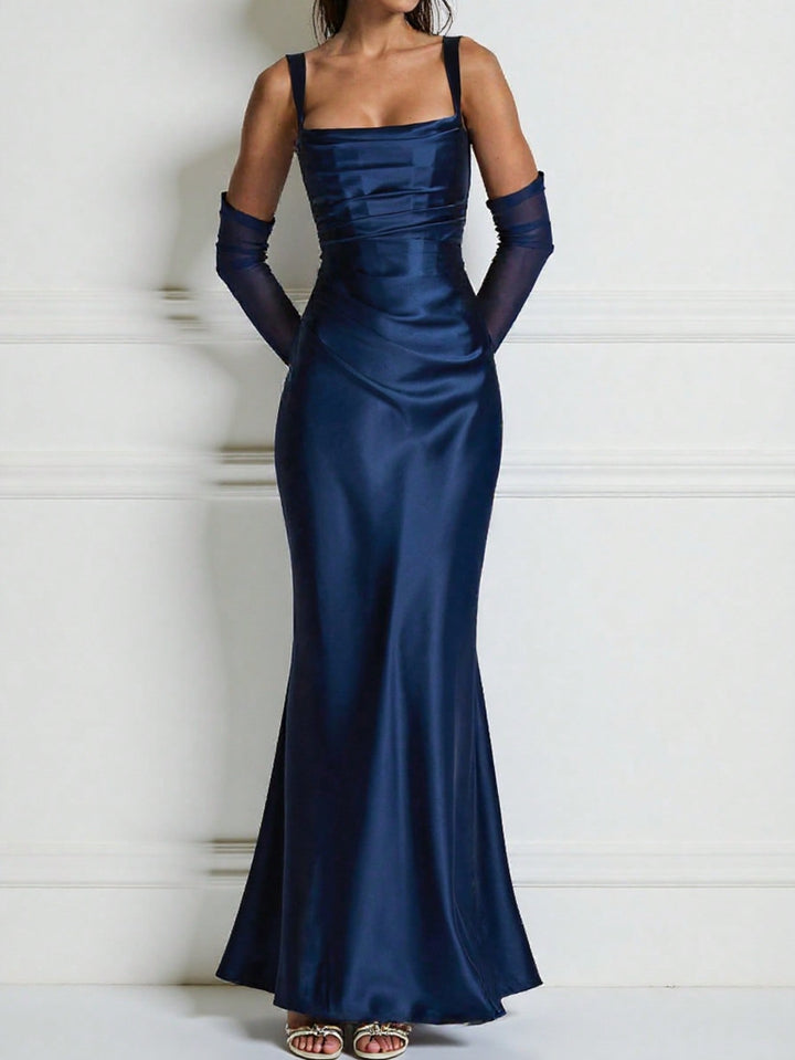 Rochie maxi SHEIN, albastru