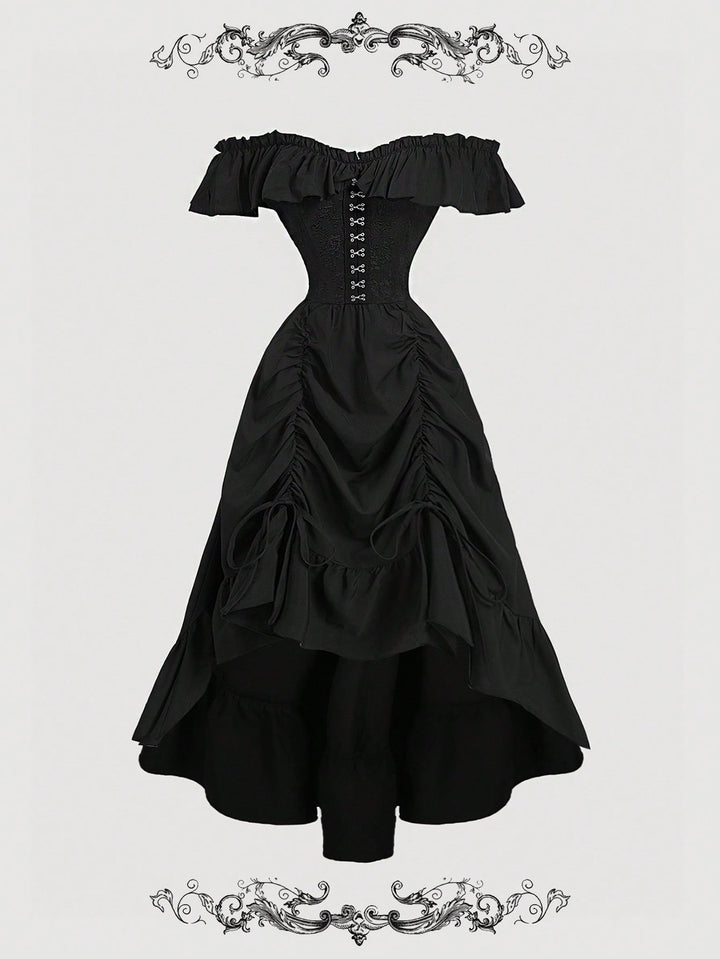 Rochie midi SHEIN, negru