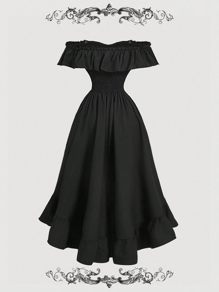 Rochie midi SHEIN, negru