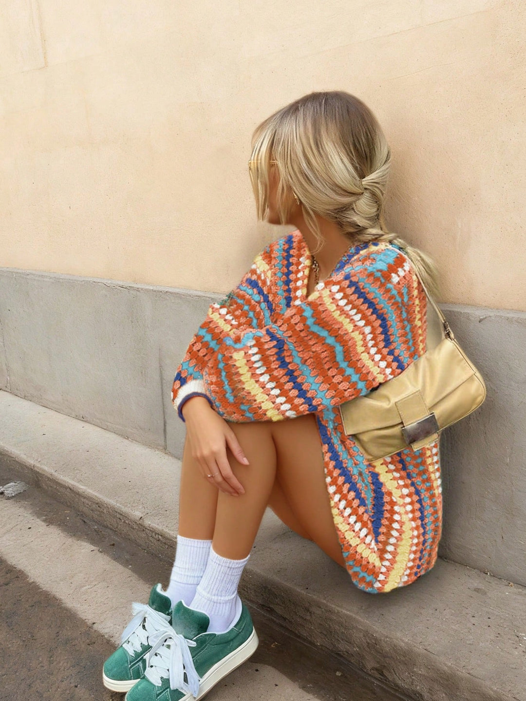 Cardigan SHEIN, mix culori
