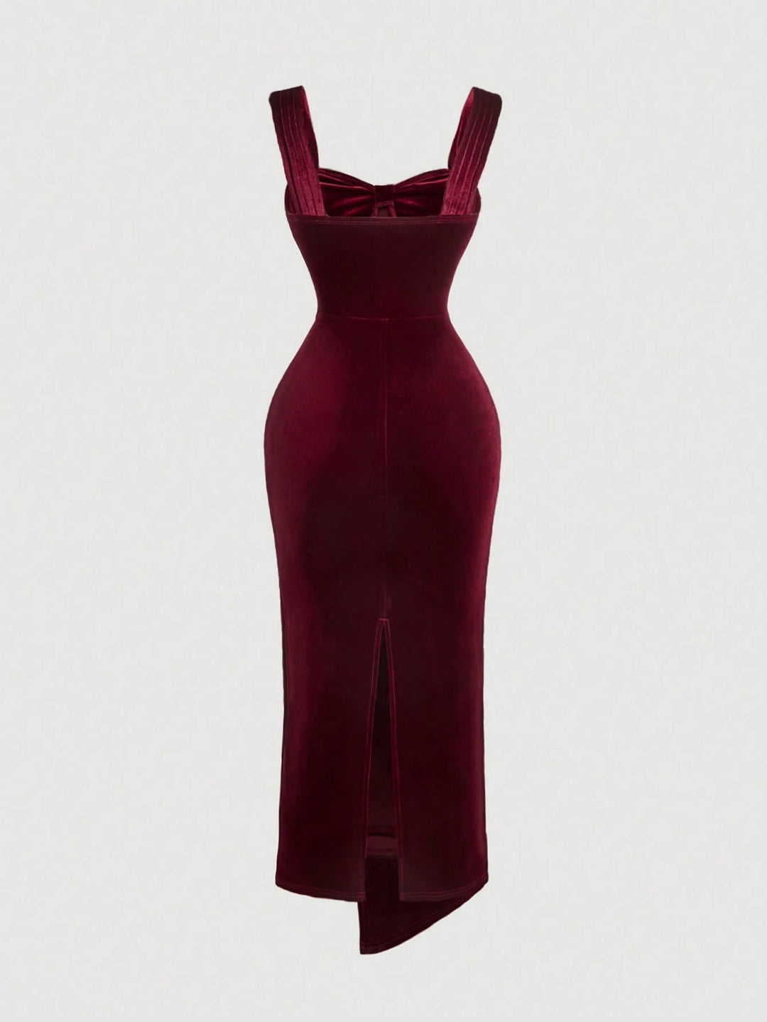 Rochie midi Shein, vișiniu