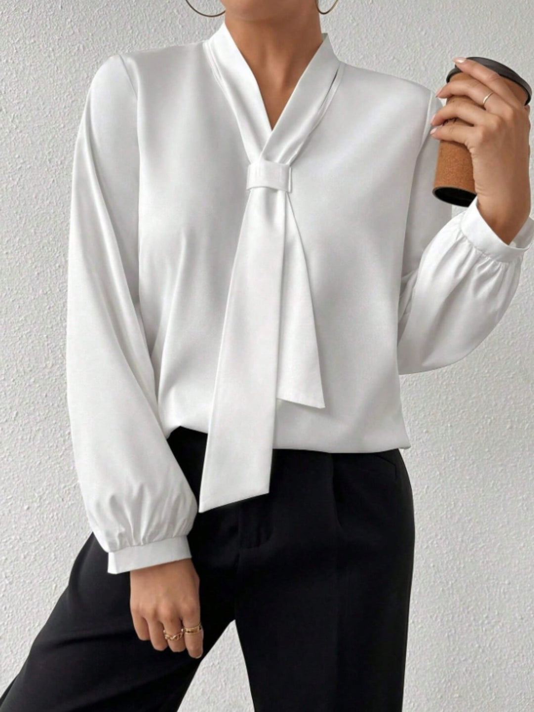 Bluza SHEIN, alb