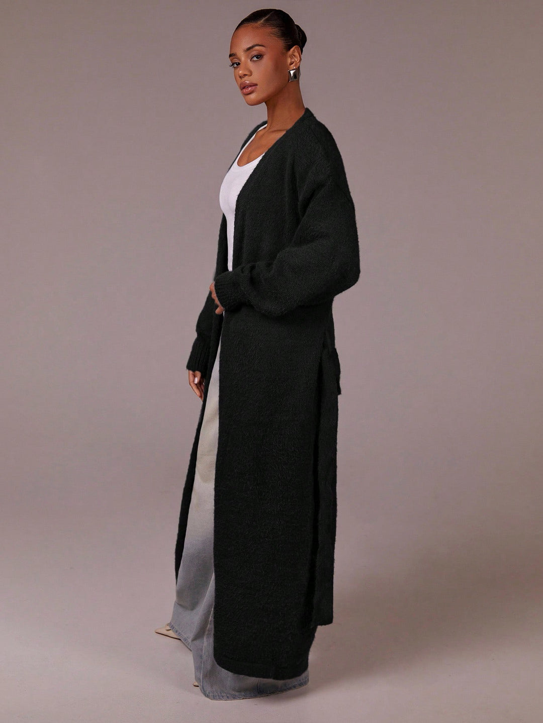 Cardigan SHEIN, negru