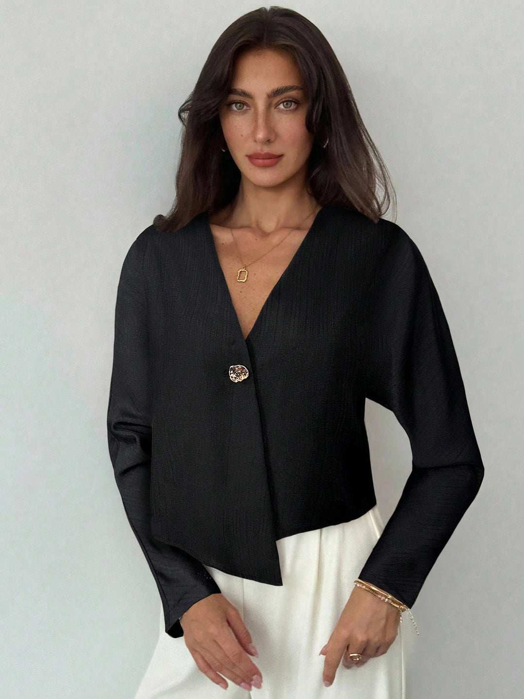 Bluza SHEIN, negru