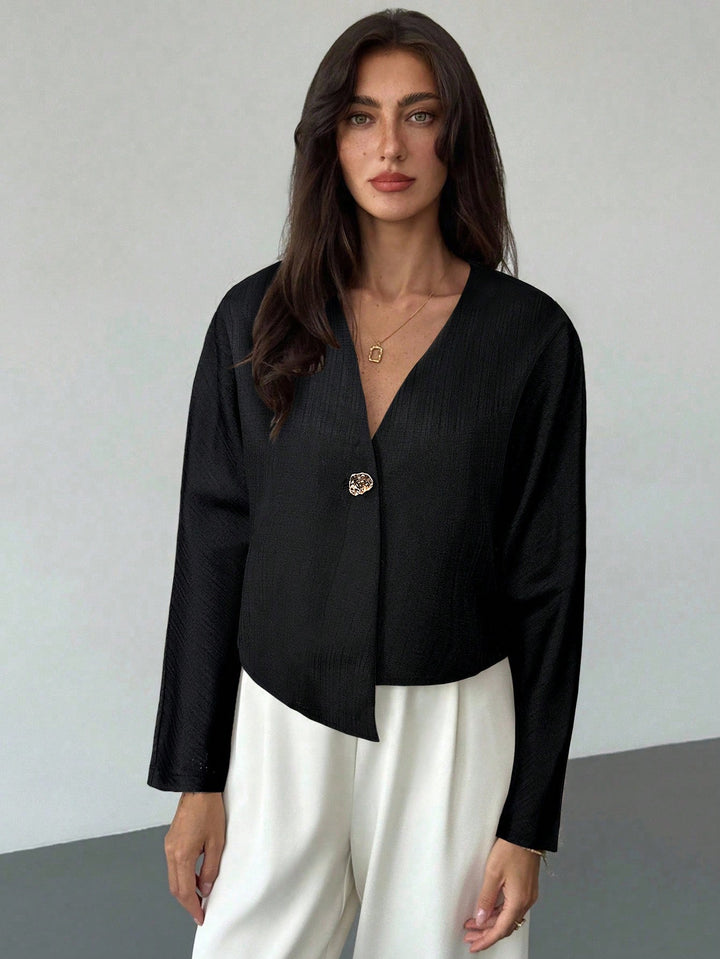 Bluza SHEIN, negru