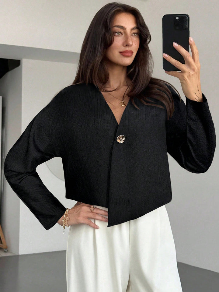 Bluza SHEIN, negru