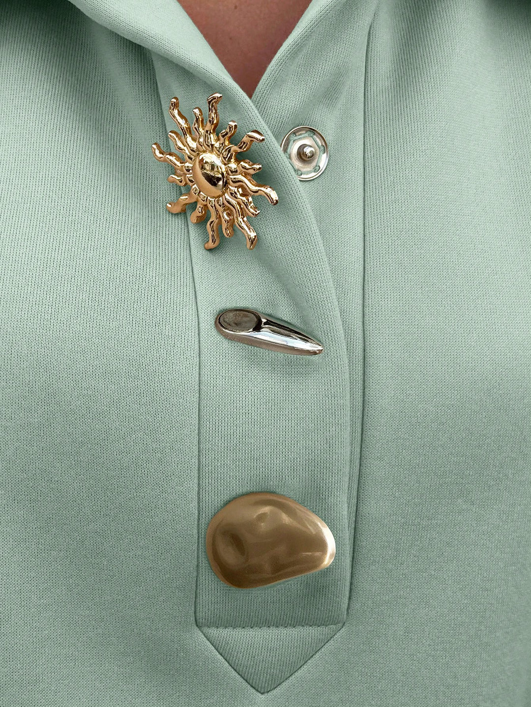 Hanorac SHEIN, verde