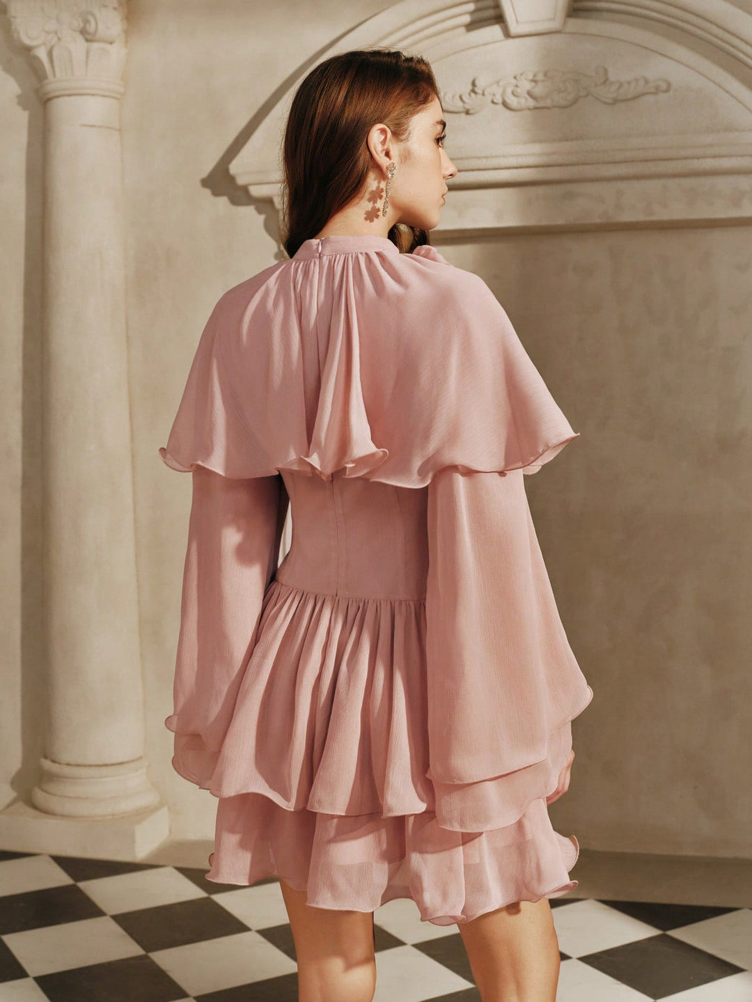 Rochie scurtă SHEIN, roz